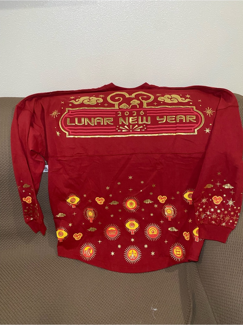 Disneyland DCA Lunar New Year of the Horse 2026 XXL Spirit Jersey Disney Parks